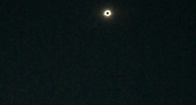 Total Eclipse In Chester, Illinois